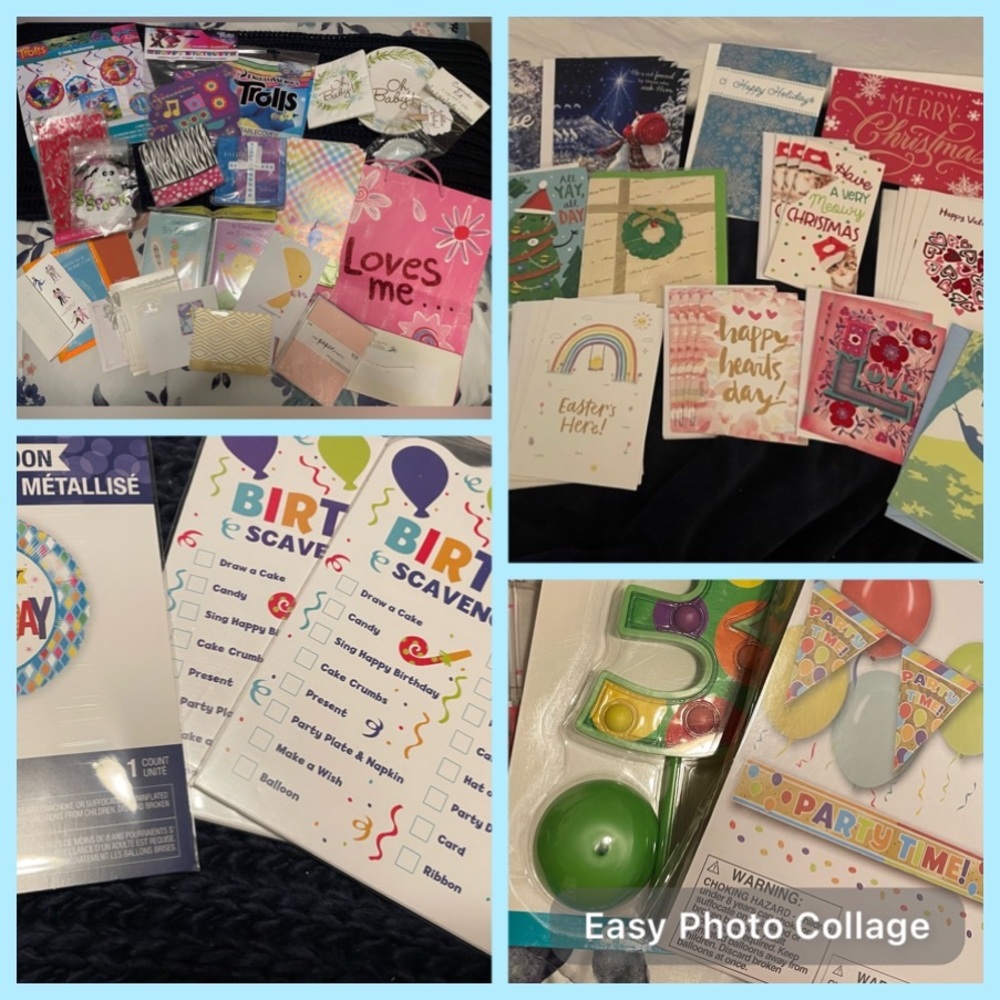 SOLD ❌New Cards & Party Decorations Mixed Bundle